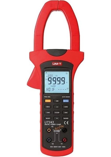UT243 Ac 1000A True Rms Güç-Harmonik Pensampermetre