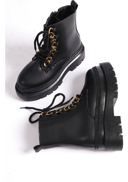 MBBRZ400-S Yüksek Kalın Taban Bağcıklı Kadın Kısa Bot & Postal fırsatları