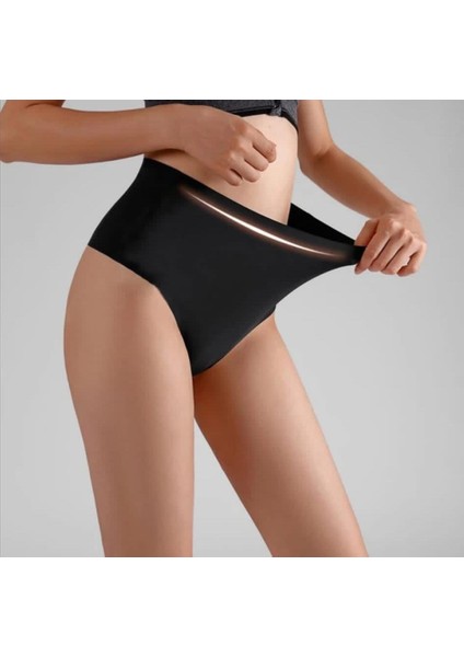 Dikişsiz Toparlayıcı Inceltici ve Sıkılaştırıcı Lazer Kesim Yüksek Bel String Korse Tanga Korse indirimleri