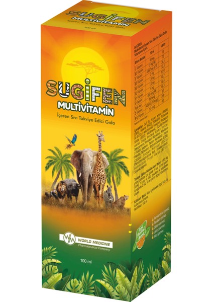 Sugifen Multivitamin Şurup