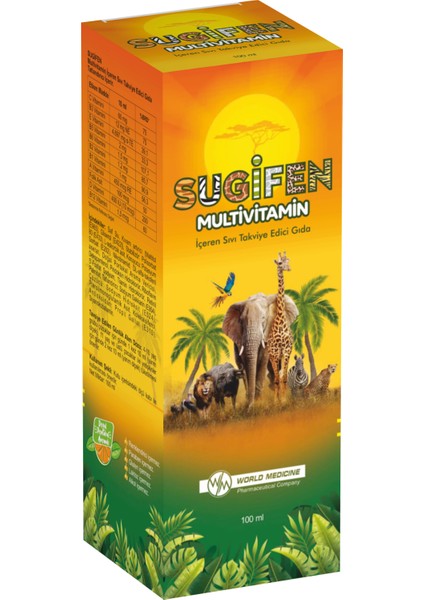 Sugifen Multivitamin Şurup