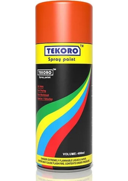 Afm Saf Turuncu Sprey Boya RAL2004 400ML