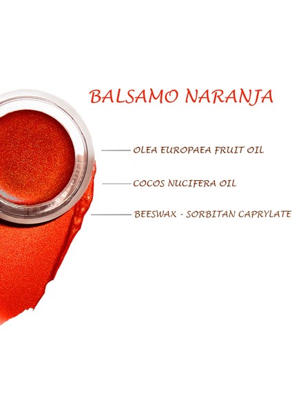 Colorido Naranja Nemlendirici - Antioksidan Işıltı Veren Balm - Doğal İçerikli Ruj - Far - Allık