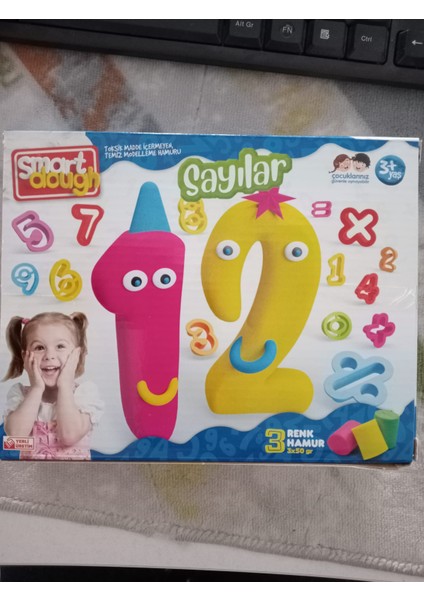 Smartdough Mini Sayılar Seti Hamur Kutusu