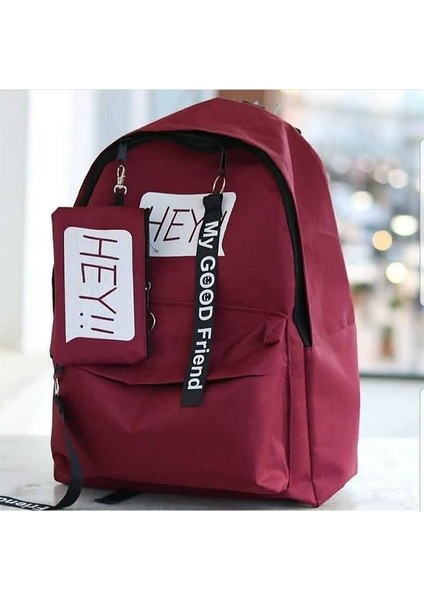 Hugbag Sırt Çantası Spor Okul Outdoor Laptop Çanta Hey Cüzdanlı indirimleri
