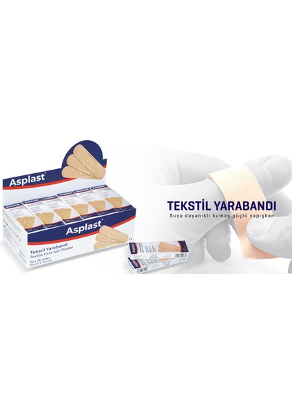Tekstil Yarabandı 10X30 199MMX72MM