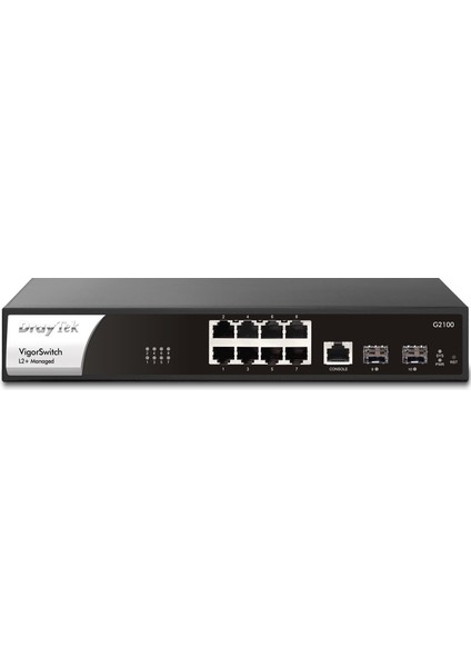 8port Vigorswitch G2100 Gıgabıt 2x Sfp Yönetilebilir Switch