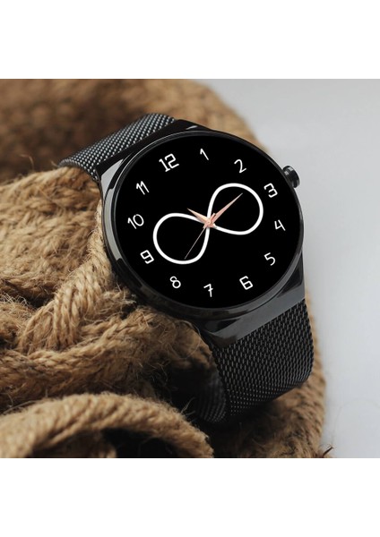 Çift Saatleri Sonsuzluk Bayan Kol Saati Siyah Bayan Kol Saati Doğum Günü Hediyesi