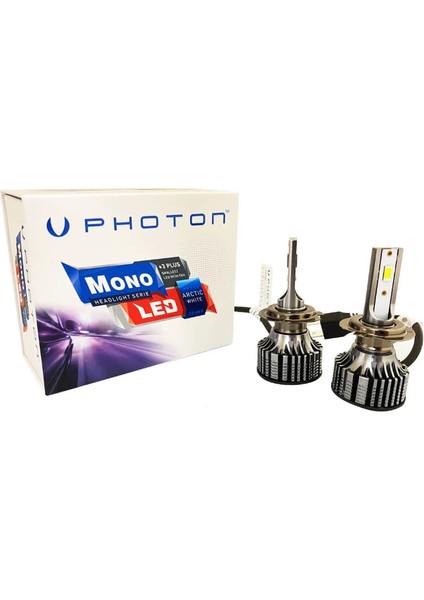 Mono LED H1 +3 Plus Xenon Far Ampülü (1 Takım)