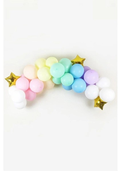 Makaron Doğum Günü Balon Zincir Set