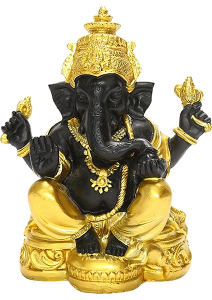 Reçine Lord Heykelcik Hindu Buda Heykeli Ev Oturma Odası Masa Süsü (Yurt Dışından)