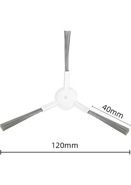 Ana Fırça+Yan Fırça+Filtre+Mop Bezi+Toz Torbası Dreame X20 PRO/X20 Pro PLUS/L20 POR/L20 Ultra Robot Elektrikli Süpürge Temizlik Kiti Için Uygundur (Yurt Dışından)