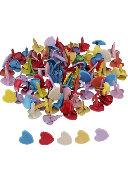 Mini Brad'ler - Scrapbooking Brad'ğığlantı Elemanları - Brad Bağlantı Elemanları, Çoklu 8X8X10MM (Yurt Dışından)