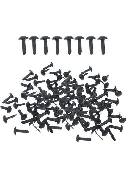 200X Yuvarlak Kağığlantı Elemanları Brads, Karalama Defteri Yapımı Için Süsleme Metal Brads .5MMX8MM (Yurt Dışından)