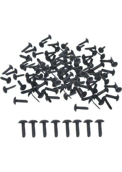 200X Yuvarlak Kağığlantı Elemanları Brads, Karalama Defteri Yapımı Için Süsleme Metal Brads .5MMX8MM (Yurt Dışından) fiyatları