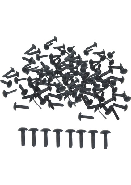 200X Yuvarlak Kağığlantı Elemanları Brads, Karalama Defteri Yapımı Için Süsleme Metal Brads .5MMX8MM (Yurt Dışından) modelleri