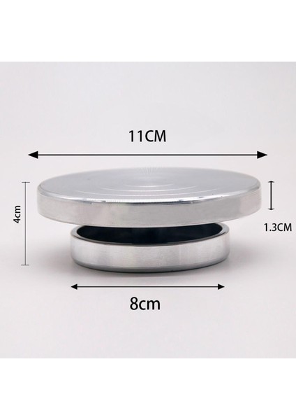 Model Işçiliği Için Şekillendirme Tekerleği Pikap Çömlekçilik Bantlama Tekerlek Platformu 11 cm (Yurt Dışından)