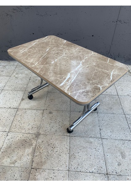 Süper Stores Eralya Tekerlekli Orta Sehpa, , Pratik Orta Sehpa, 70X110CM Kullanışlı Masa, Çok Amaçlı Masa, Orta Sehpa ,zigon