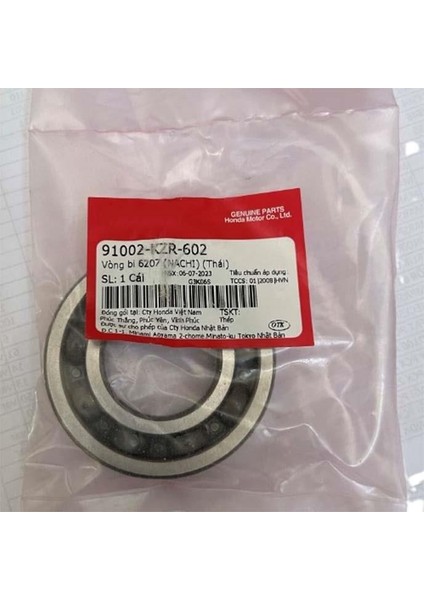 Honda Pcx125 2011-2017 6207 Rulman Bilye A