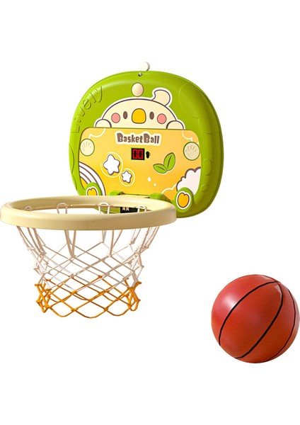 Mini Basketbol Potası Seti Çocuklar Için Kapı Basketbol Çerçevesi Çocuklar Için Taşınabilir Oyuncak (Yurt Dışından)