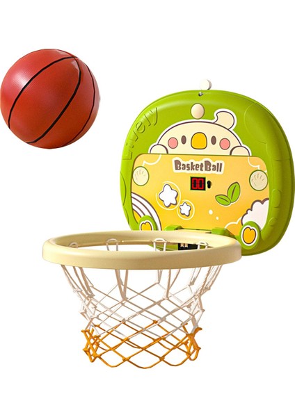 Mini Basketbol Potası Seti Çocuklar Için Kapı Basketbol Çerçevesi Çocuklar Için Taşınabilir Oyuncak (Yurt Dışından)