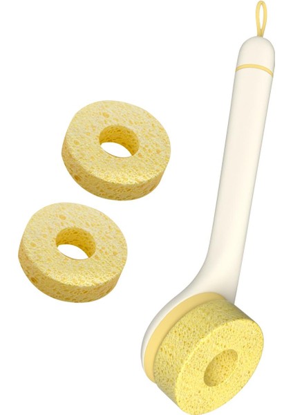 Saplı Bulaşık Fırçası Soyma Aleti Yıkama Mutfak Gadget Bulaşık Pot Tava Bru 3 Fırça Başlıkları (Yurt Dışından) fiyatları