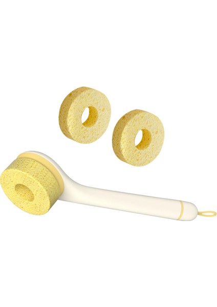 Saplı Bulaşık Fırçası Soyma Aleti Yıkama Mutfak Gadget Bulaşık Pot Tava Bru 3 Fırça Başlıkları (Yurt Dışından) indirimleri