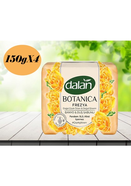 Botanica Frezya Banyo ve Duş Sabunu 150 gr x 4 Adet