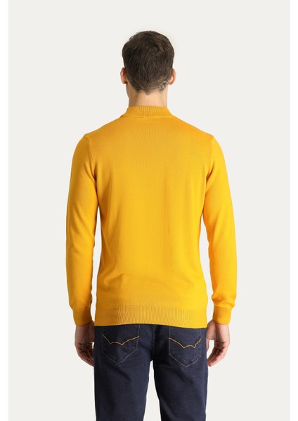 Bato Yaka Regular Fit Triko Kazak fırsatları