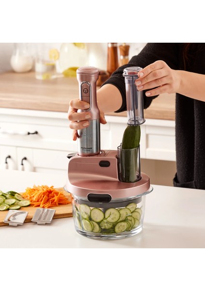Mastermaid Prosteel Buz Kırıcı 4 In 1 Cam Mutfak Robotu Uzun Blender Ayaklı 6 Bıçaklı 2500 W indirimleri