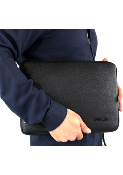 Derise Club Kahverengi Küçük Boy MacBook 13” 13,3 iPad Air 5 ve Notebook Tablet Kılıfı