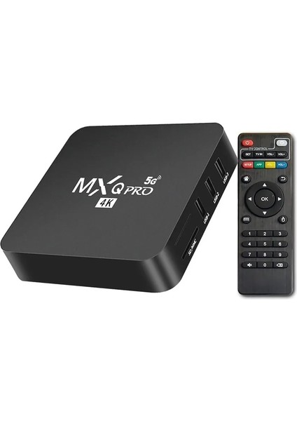 Android 11.1 4K Mxq Pro 5g Wifi 16GB Hafıza Ip Tv Box Bbc-I-Tv-Box