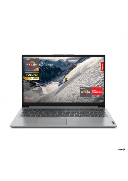 Ideapad 1 15ALC7 Amd Ryzen 7 5700U 16GB 1tb SSD Radeon Graphics Freedos 15.6 Fullhd 82R4006FTR-161 Dizüstü Bilgisayar