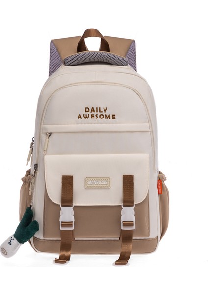 Naylon Büyük Kapasiteli Sırt Çantası (Yurt Dışından)