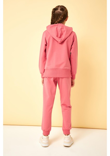 Baseball League Aksesuar Detaylı Kız Çocuk Takım Gül Kurusu modelleri