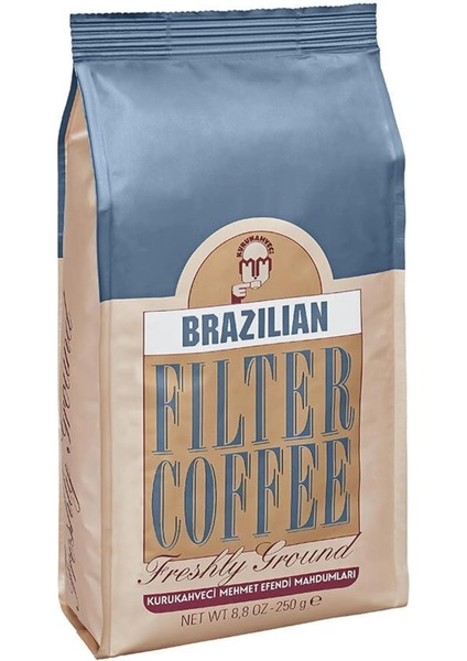 Kurukahveci Mehmet Efendi Brazilian Filtre Kahve 250 gr
