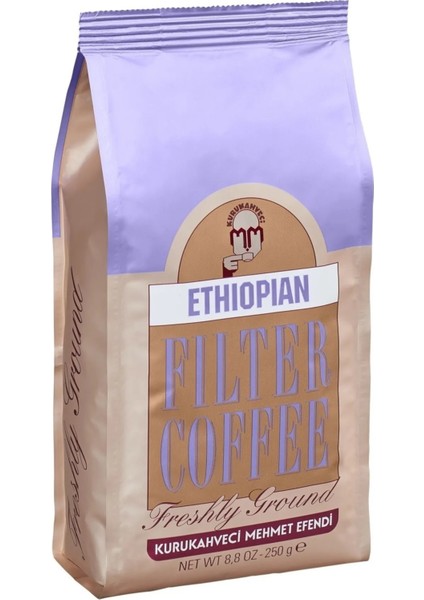 Kurukahveci Mehmet Efendi Ethiopian Filtre Kahve 250 gr