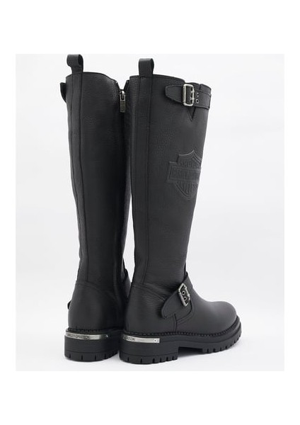 Trouble Kadın Siyah Deri Çizme fırsatları