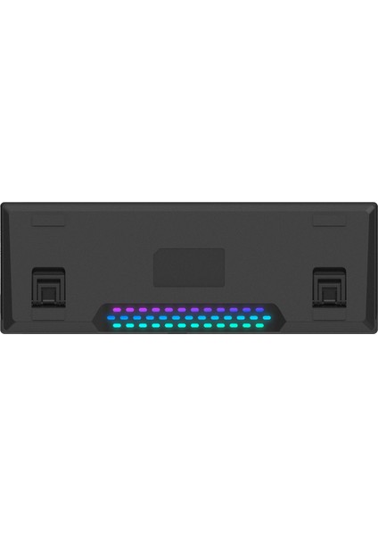 Radiant K11 Mekanik Klavye Type-C Bağlantı Siyah Rgb Puding Tuş Blue Switch Us Gaming Oyuncu Klavye