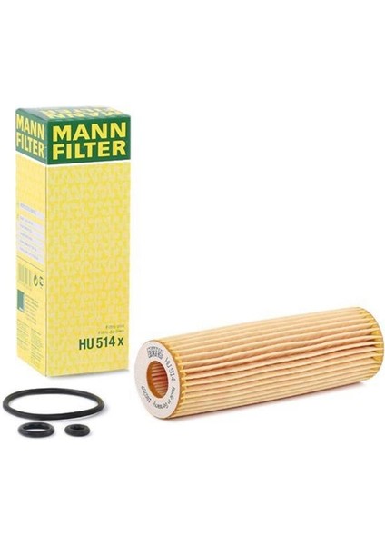 Mercedes-Benz R171 SLK200 Komp. (M271) 184PS Yağ Filtresi | Mann Filter HU514X Orijinal