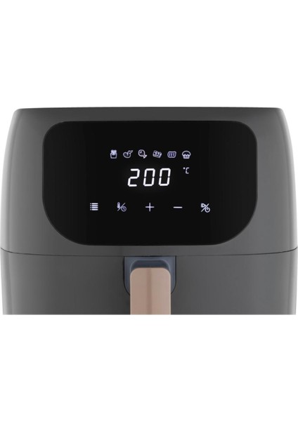 Easy Chefry Sıcak Hava Fritözü / Airfryer 6 Pişirme Programı Sessiz Çalışma 1300W