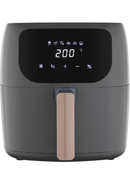 Easy Chefry Sıcak Hava Fritözü / Airfryer 6 Pişirme Programı Sessiz Çalışma 1300W