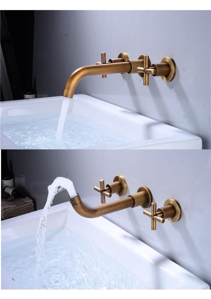 Banyo Lavabo Bataryası Ankastre 3'lü Set Antik Yeni 5 Yıl Garantili Sıva Altı Dahil Ithal indirimleri