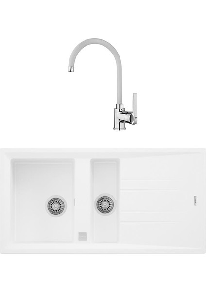 Stone 60 B-Tg Beyaz Evye + In 995 Fw Batarya Set