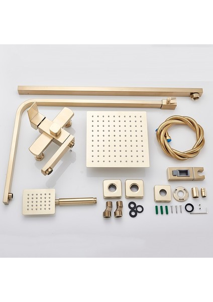 Banyo Bataryası Duş Seti Mat Gold Özel Seri Yeni Model indirimleri