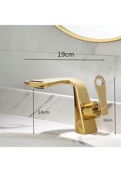 Banyo Lavabo Bataryası Altın Dore Gold Yeni Model Şelale fiyatları