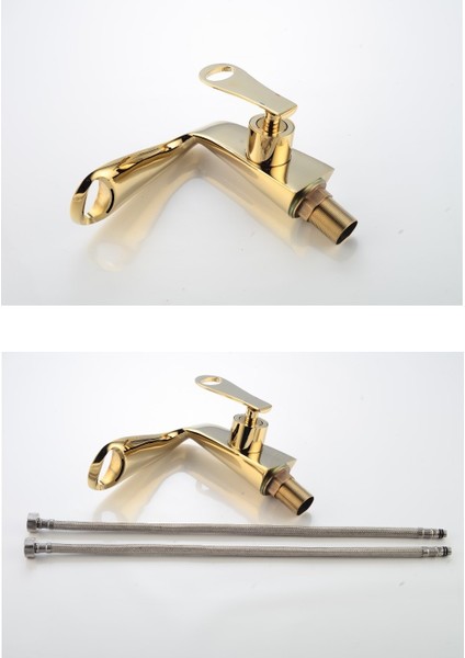 Banyo Lavabo Bataryası Altın Dore Gold Yeni Model Şelale modelleri