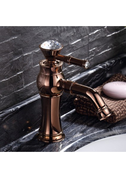 Banyo Lavabo Bataryası Rose Yeni Taşlı Model 5 Yıl Garantili