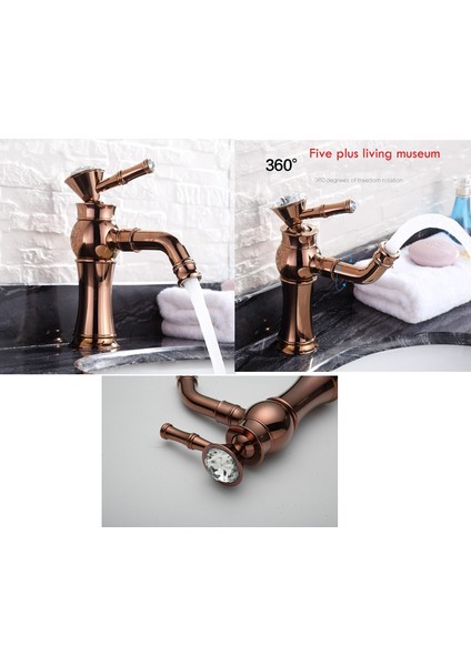 Banyo Lavabo Bataryası Rose Yeni Taşlı Model 5 Yıl Garantili modelleri