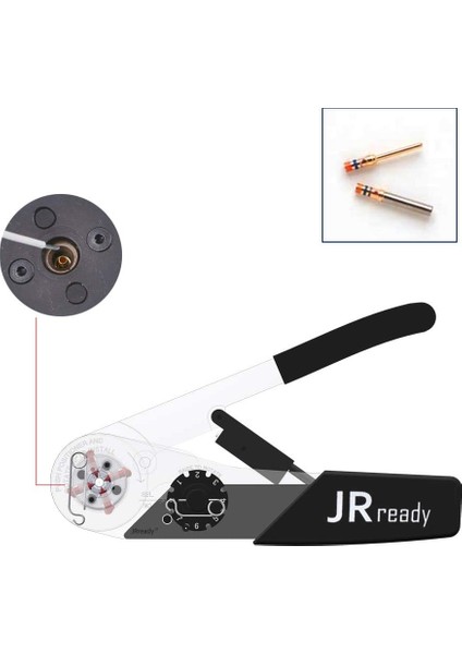 YJQ-W7A M22520/7-01 Aviation Wire Crimp Tool 16-28AWG (1.32-0.08MM²) fırsatları